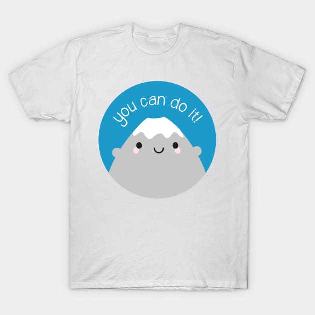 You Can Do It! Kawaii Mt Fuji T-Shirt by marcelinesmith